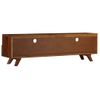 Mueble Para Tv De Madera Maciza Reciclada 140x30x40 Cm