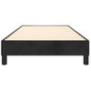 Estructura De Cama Box Spring Terciopelo Negro 100x200 Cm