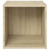 Mueble Para Tv Madera Contrachapada Roble Sonoma 37x35x37 Cm