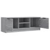 Mueble De Tv Madera Contrachapada Gris Sonoma 102x35x36,5 Cm