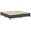 Estructura De Cama Box Spring Tela Gris 200x200 Cm