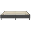 Estructura De Cama Box Spring Tela Gris 200x200 Cm