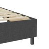 Estructura De Cama Box Spring Tela Gris 200x200 Cm