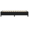 Estructura De Cama Box Spring Tela Negro 80x200 Cm