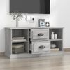 Mueble Para Tv Madera Contrachapada Gris Sonoma 99,5x35,5x48 Cm