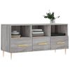 Mueble De Tv Madera De Ingeniería Gris Sonoma 102x36x50 Cm