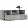 Mueble De Tv Madera De Ingeniería Gris Sonoma 102x36x50 Cm