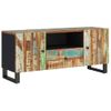 Mueble Tv Madera Reciclada Y Madera Contrachapada 105x33,5x46cm