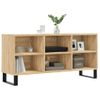 Mueble De Tv Madera De Ingeniería Roble Sonoma 103,5x30x50 Cm