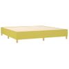 Estructura De Cama Box Spring Tela Verde 200x200 Cm