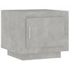 Mesa De Centro Madera Contrachapada Gris Hormigón 51x50x45 Cm