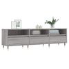 Mueble Para Tv Madera Contrachapada Gris Sonoma 150x30x44,5 Cm