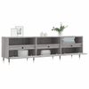 Mueble Para Tv Madera Contrachapada Gris Sonoma 150x30x44,5 Cm