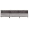 Mueble Para Tv Madera Contrachapada Gris Sonoma 150x30x44,5 Cm