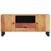 Mueble De Tv Madera Acacia Y Madera Contrachapada 105x33,5x46cm