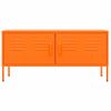 Mueble Para Tv De Acero Naranja 105x35x50 Cm