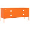 Mueble Para Tv De Acero Naranja 105x35x50 Cm