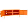 Mueble Para Tv De Acero Naranja 105x35x50 Cm