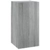 Mueble Para Tv Madera Contrachapada Gris Sonoma 30,5x30x60 Cm