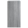 Mueble Para Tv Madera Contrachapada Gris Sonoma 30,5x30x60 Cm