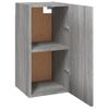 Mueble Para Tv Madera Contrachapada Gris Sonoma 30,5x30x60 Cm