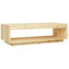 Mesa De Centro De Madera Maciza De Abeto 110x50x33,5 Cm