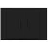 Mueble Para Tv De Pared Negro 57x34,5x40 Cm