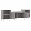 Mueble Para Tv Madera Contrachapada Gris Sonoma 160x35x55 Cm