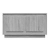 Mueble Para Tv Madera Contrachapada Gris Sonoma 80x35x45 Cm