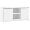 Mueble Para Tv Madera Contrachapada Blanco 102x37,5x52,5 Cm