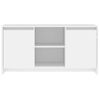 Mueble Para Tv Madera Contrachapada Blanco 102x37,5x52,5 Cm