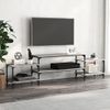 Mueble Para Tv Madera Contrachapada Gris Sonoma 197x35x52 Cm