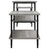 Mueble Para Tv Madera Contrachapada Gris Sonoma 197x35x52 Cm