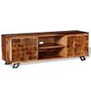 Mueble Para Tv De Madera Maciza De Sheesham 120x30x40 Cm