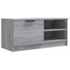 Muebles Para Tv 2 Unidades Contrachapado Gris Sonoma 80x35x36,5 Cm