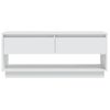 Mueble Para Tv Madera Contrachapada Blanco 102x41x44 Cm