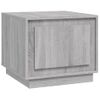 Mesa De Centro Madera Contrachapada Gris Sonoma 51x50x44 Cm