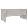 Mesa De Centro Contrachapada Gris Hormigón 102x50,5x46,5 Cm