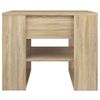 Mesa De Centro Madera Contrachapada Roble Sonoma 55,5x55x45 Cm