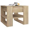 Mesa De Centro Madera Contrachapada Roble Sonoma 55,5x55x45 Cm