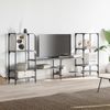 Mueble De Tv Madera De Ingeniería Gris Sonoma 206,5x28,5x95 Cm