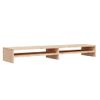 Soporte De Monitor Madera Maciza De Pino 100x24x13 Cm