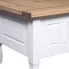 Mesa De Centro Corona Range Pino Mexicano Blanco 100x60x45 Cm