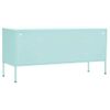 Mueble Para Tv De Acero Verde Menta 105x35x50 Cm