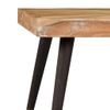 Mesa De Centro De Madera De Mango Maciza 90x55x36 Cm