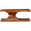 Mesa De Centro De Madera Maciza Sheesham 90x50x35 Cm