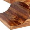 Mesa De Centro De Madera Maciza Sheesham 90x50x35 Cm