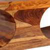 Mesa De Centro De Madera Maciza Sheesham 90x50x35 Cm