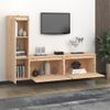 Muebles Para Tv 3 Piezas Madera Maciza De Pino