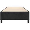 Estructura De Cama Box Spring Terciopelo Negro 90x190 Cm